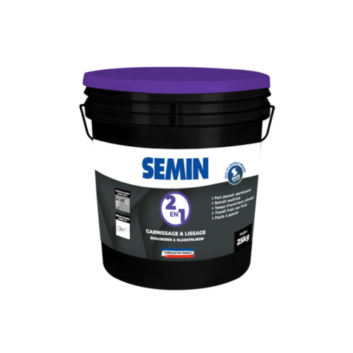 Полімерна шпаклівка SEMIN AIRLESS 2 IN 1, 25 кг