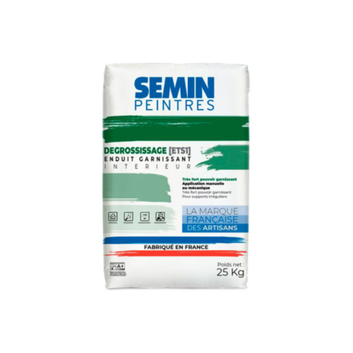 Фінішна гіпсополімерна шпаклівка Semin Degrossissage ETS 1, 25 кг